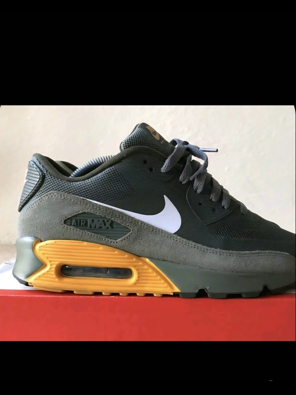Nike Air Max 90 HyperFuse PREMIUM Cargo Khaki/Steel Green/Canyon Gold